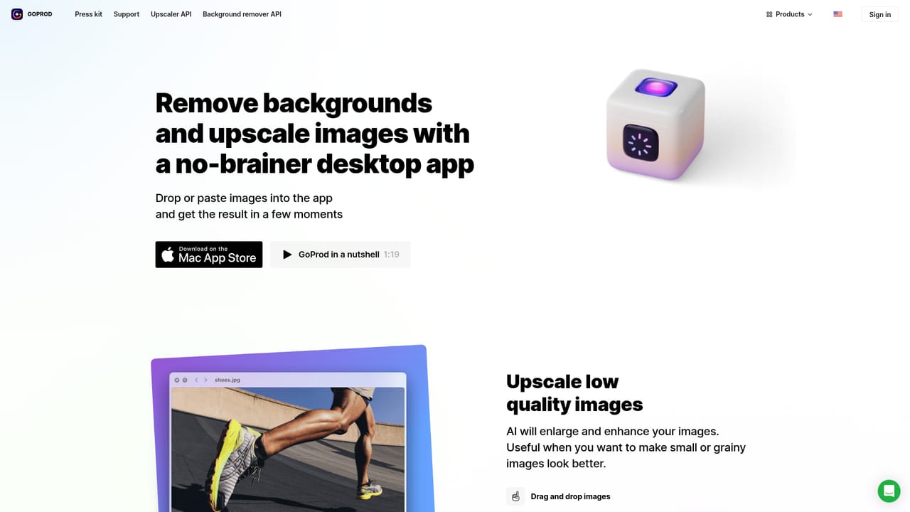 Icons8 AI Image Upscaler — Move to the Mac app for daily work