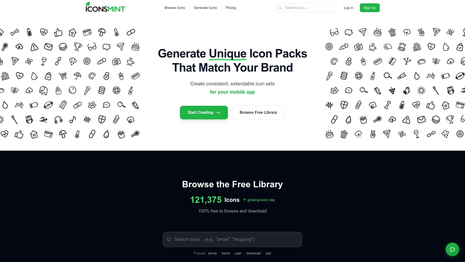 IconsMint — Create a free account