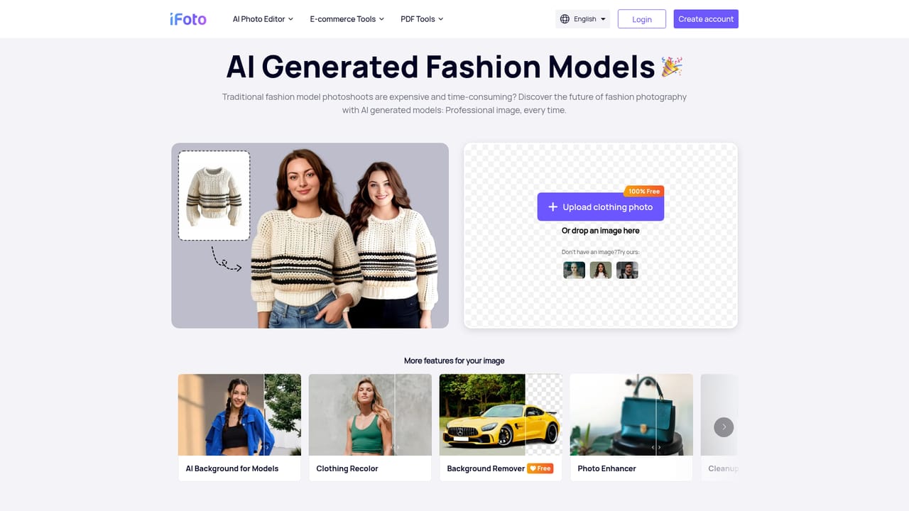 iFoto — Try apparel visuals