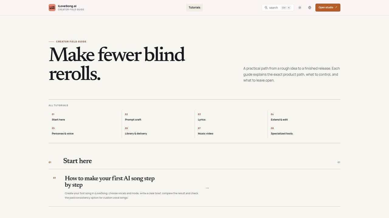 iLoveSong AI — Write or paste lyrics