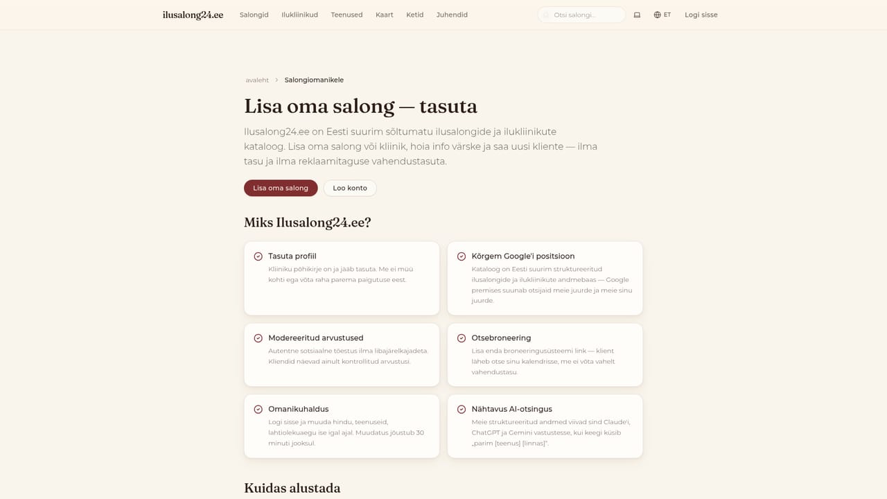 ilusalong24 — List or claim a salon profile