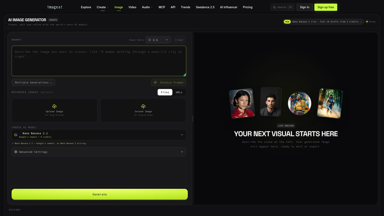imageat — Create a free account