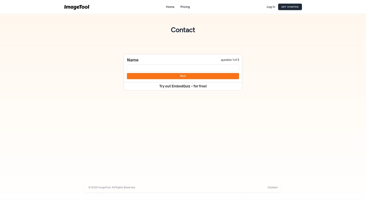 ImageTool — Ask a question if something blocks you