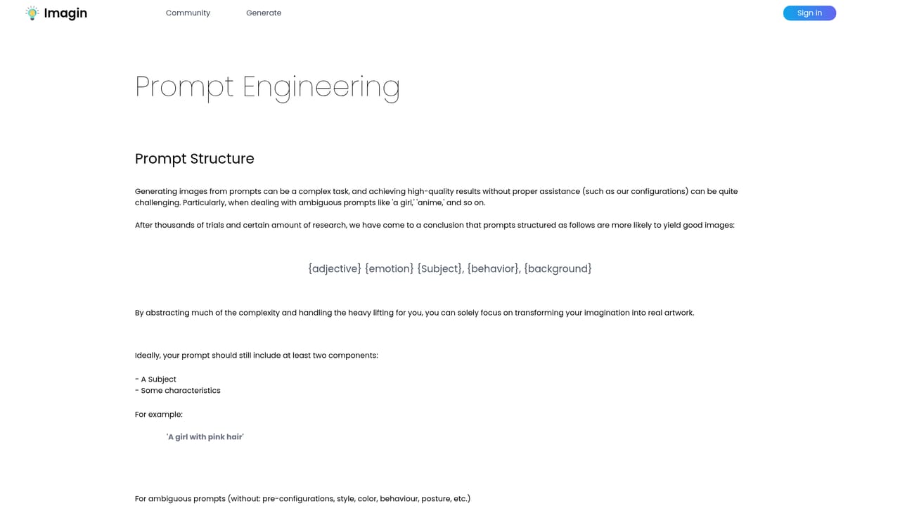 Imagin World — Check the prompt engineering guide