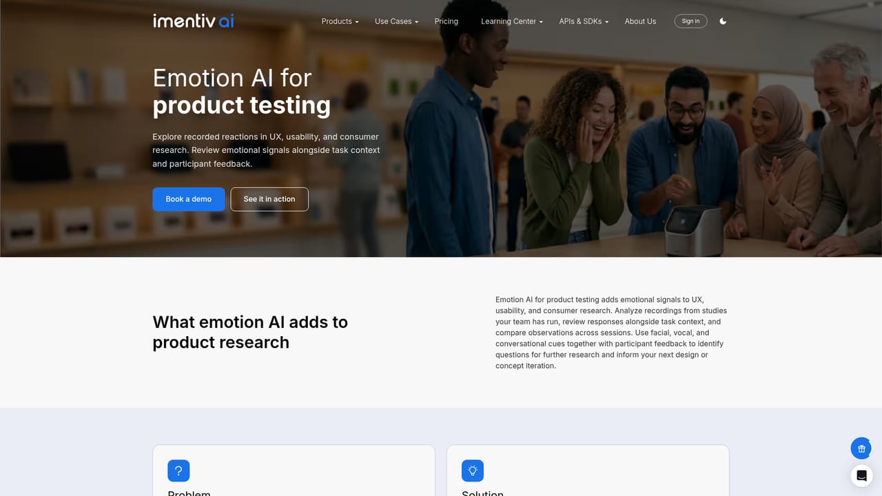 Imentiv — Pick the use case closest to your work