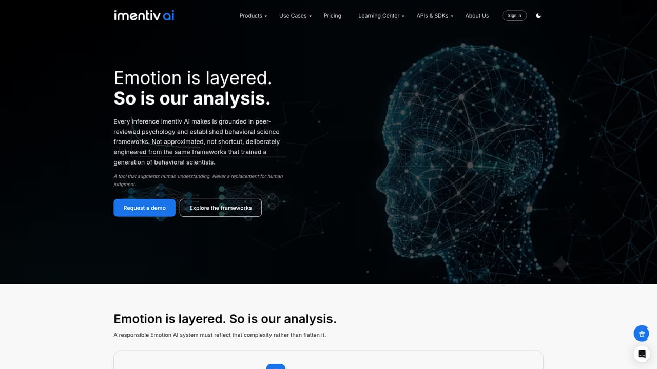 Imentiv — Check the validation approach