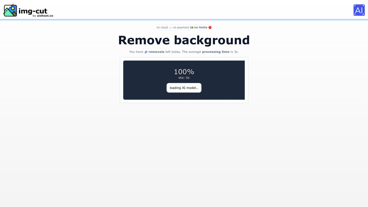 Img-Cut — Open the background remover