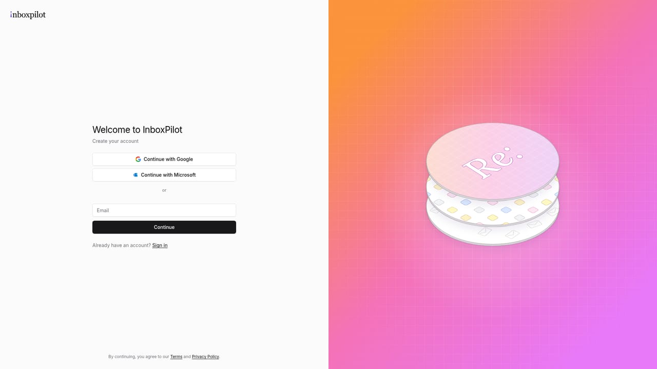 inboxpilot — Start a free trial