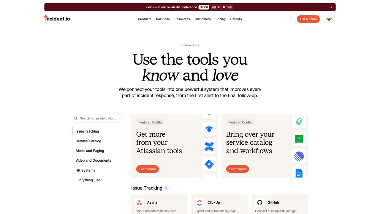 incident.io — Connect your alerting and communication tools