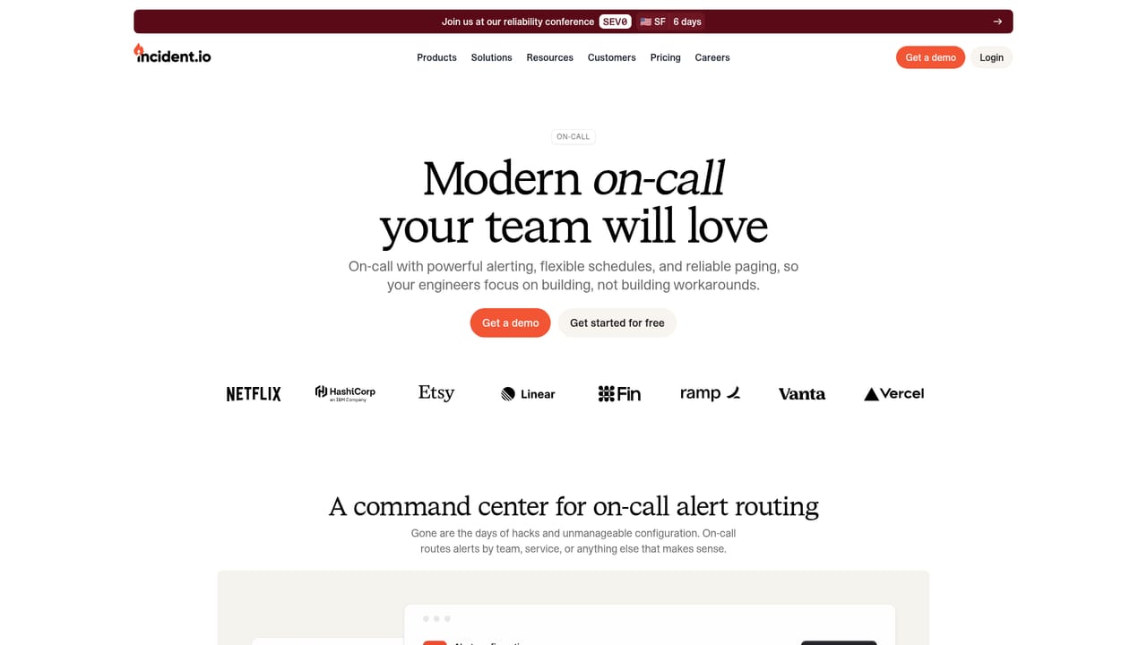 incident.io — Configure on-call schedules and escalation policies