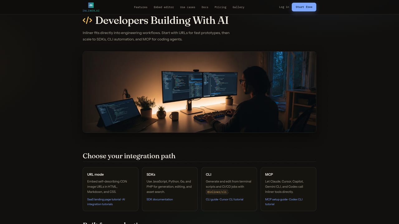 INLINER — Add saved brand instructions and references