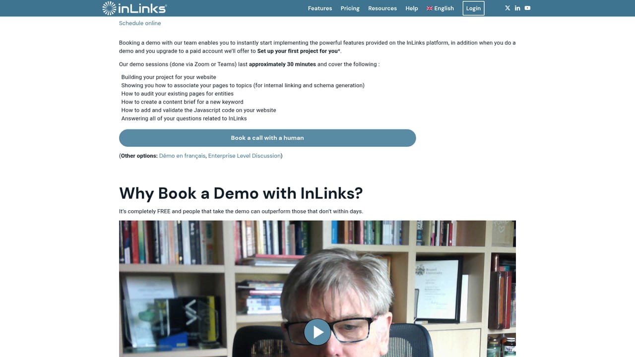 InLinks — Book a demo or start a free account