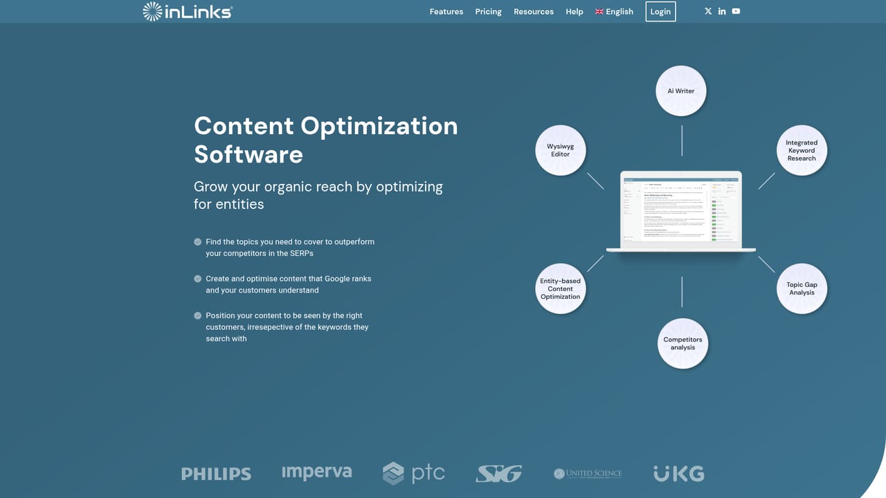 InLinks — Create a content brief or audit