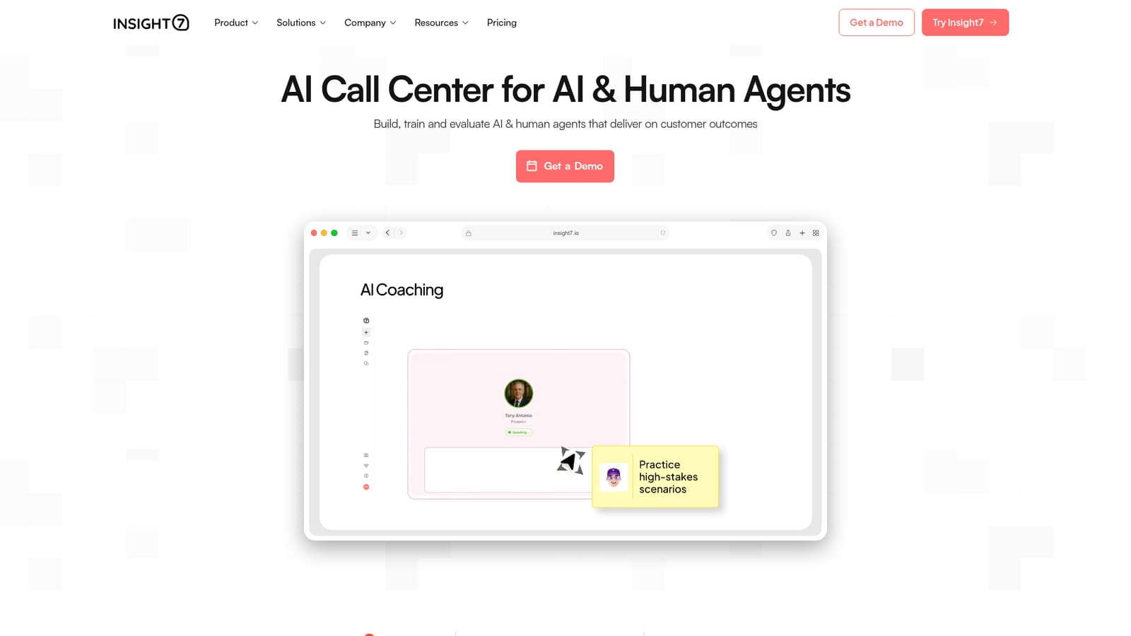 Insight7 — Book a demo and scope the use case