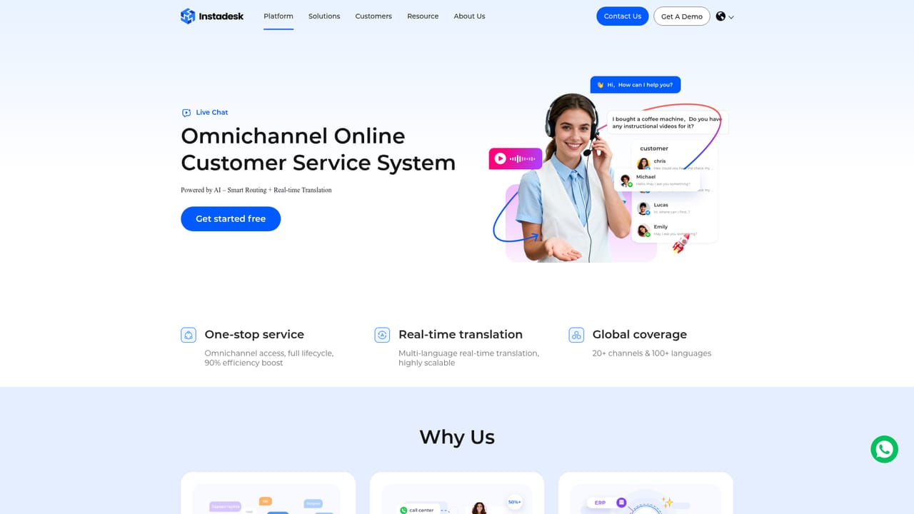 Instadesk — Connect business systems