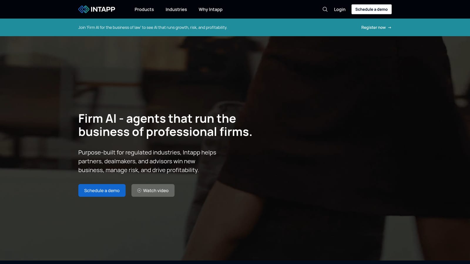 Intapp — Review the Firm AI positioning