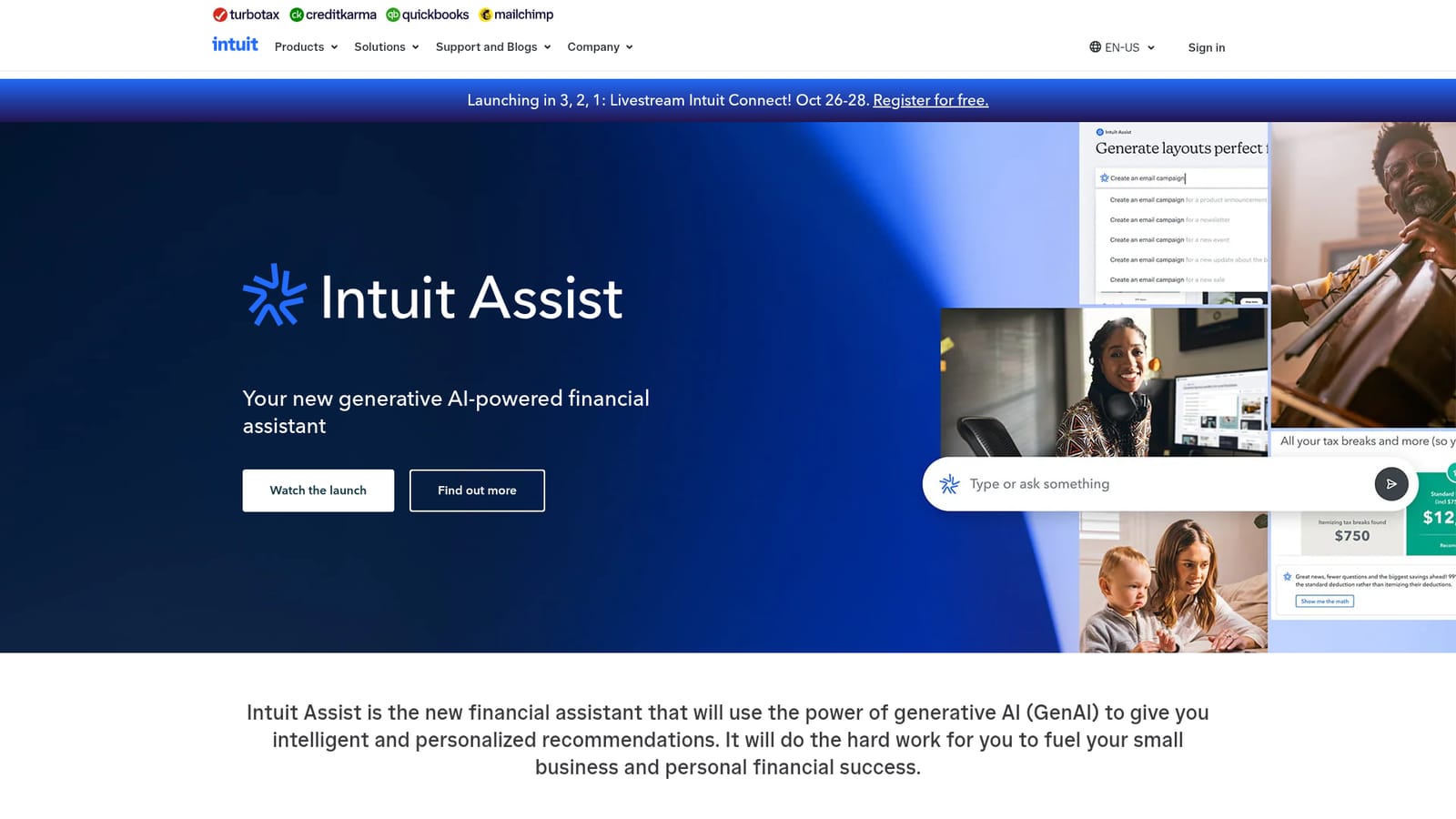Intuit Assist — Read the product overview first