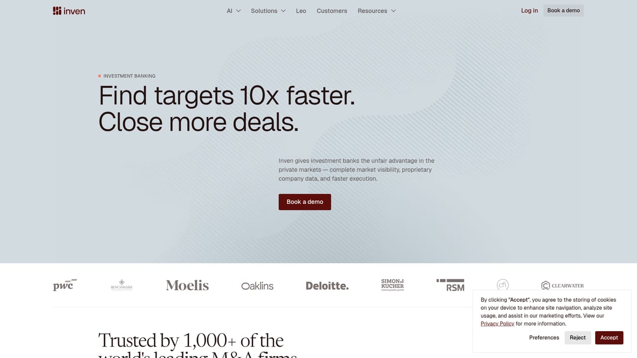 Inven — Pick the solution that matches your seat