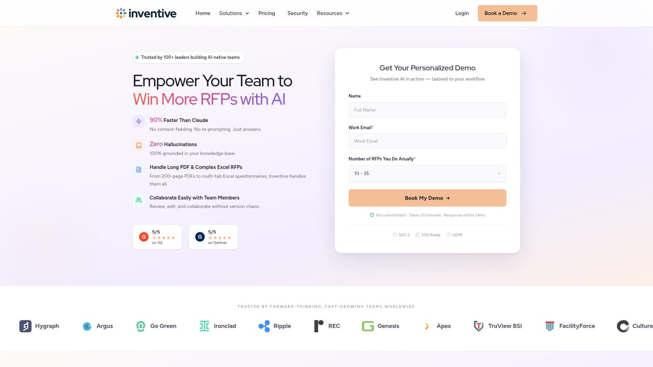 Inventive — Book a guided demo
