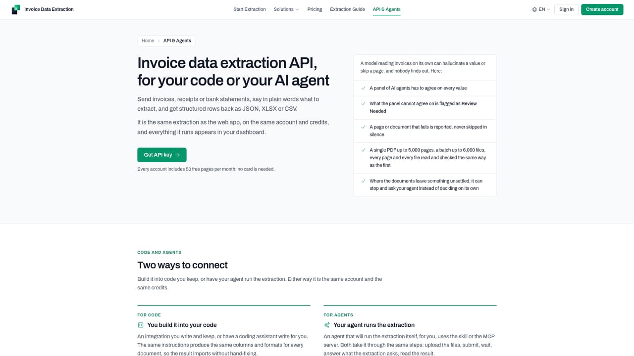 InvoiceDataExtraction — Automate it through the API