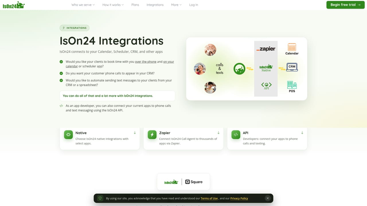 IsOn24 — Connect your calendar and business apps