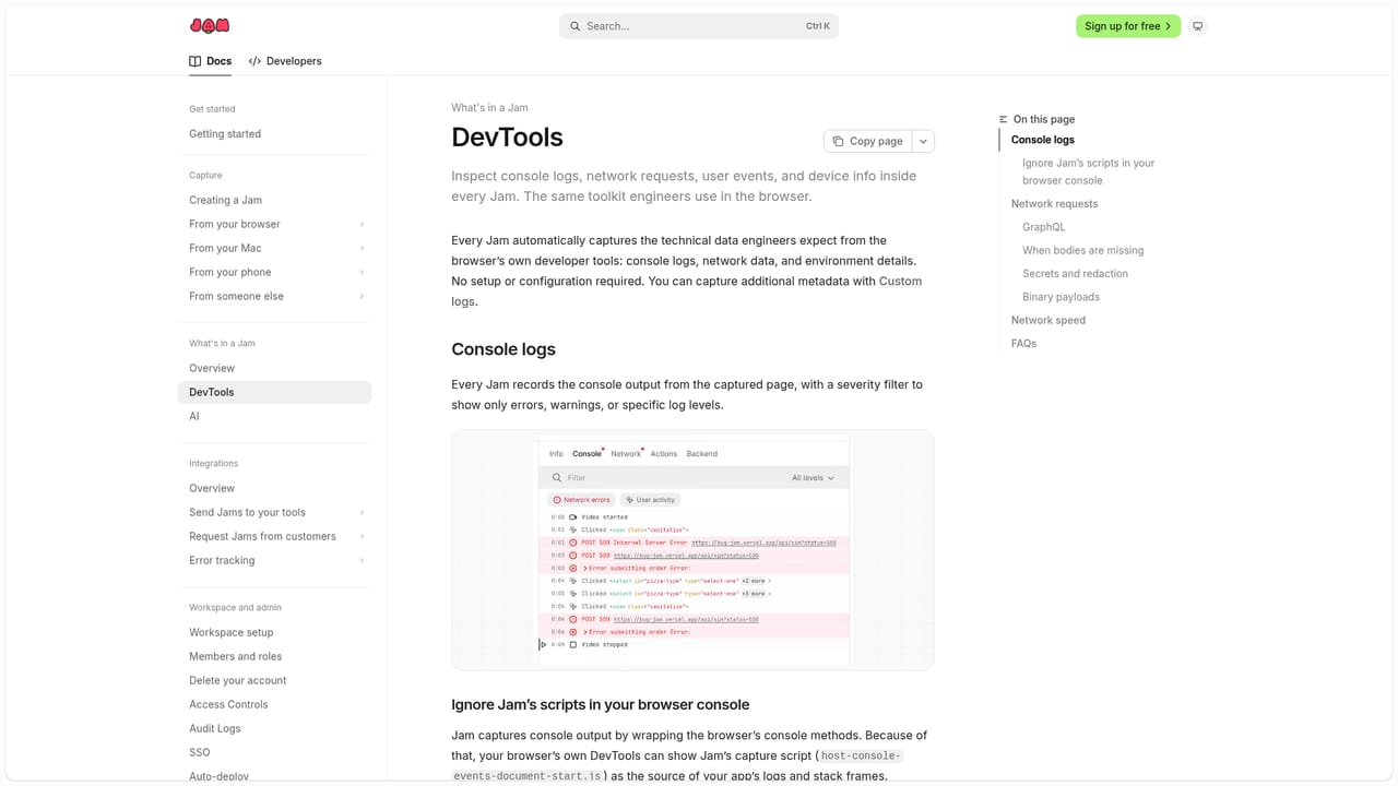 Jam — Check the gathered context