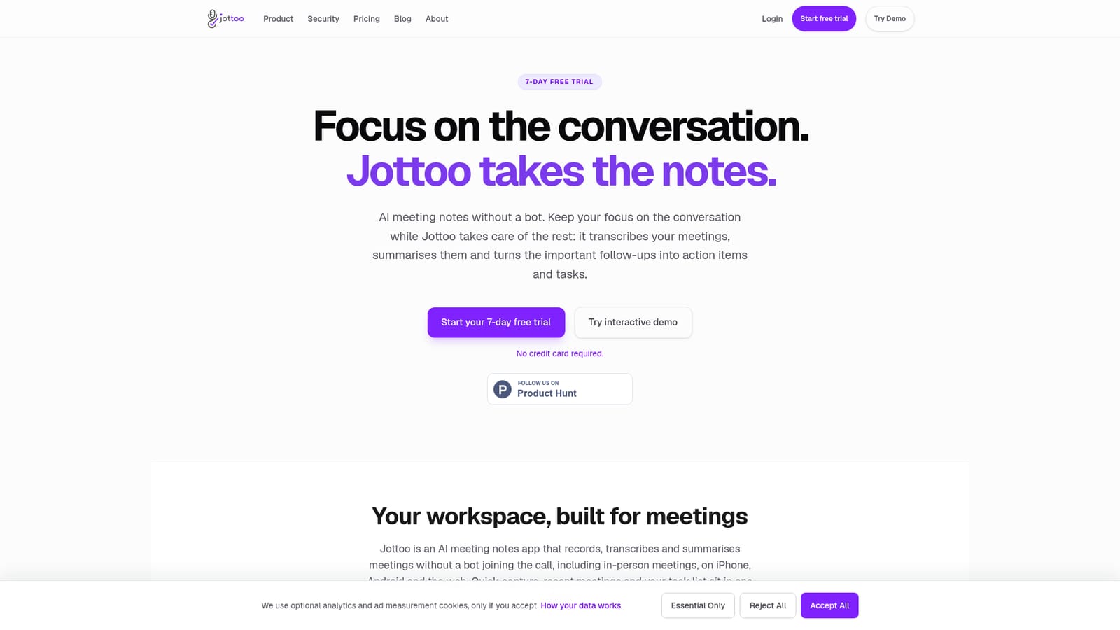 Jottoo — Start the free trial