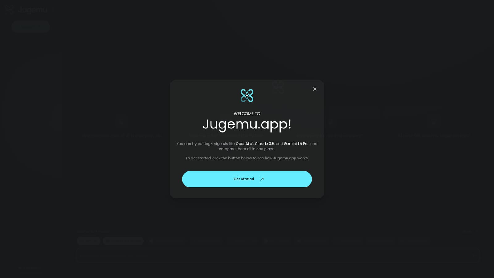 Jugemu.app — Open the site and sign in