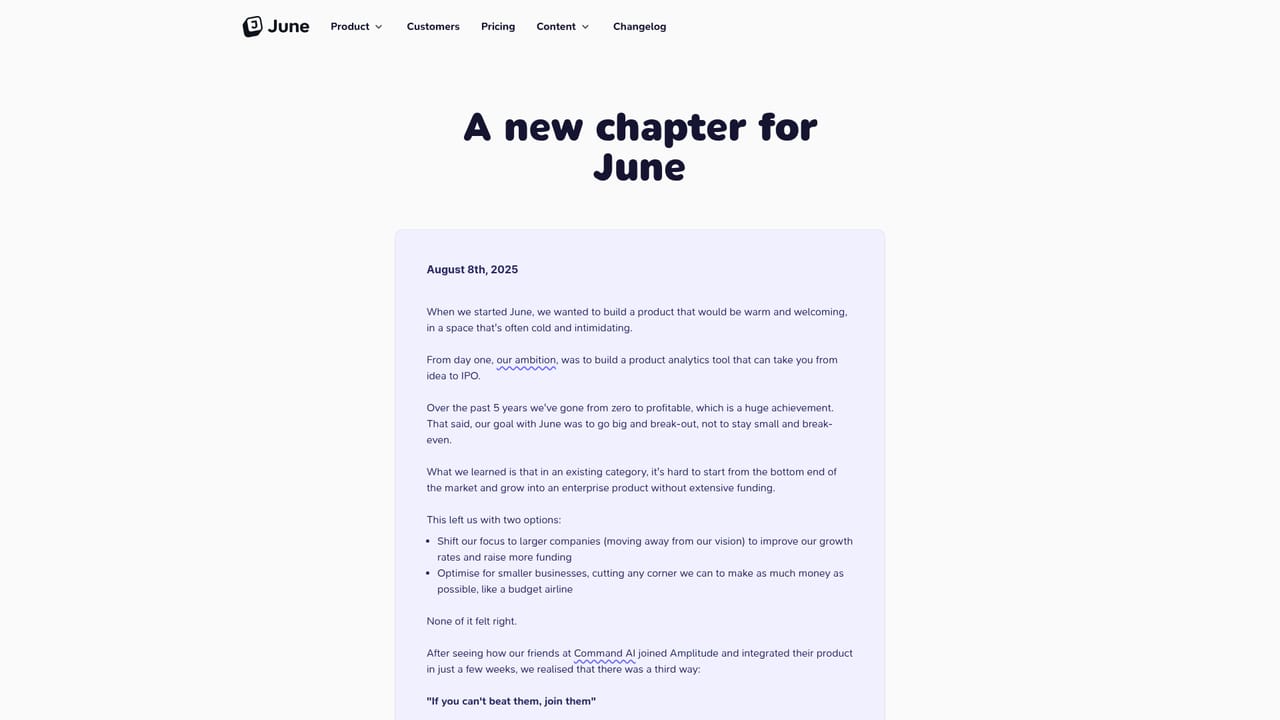 June AI — Review the product and competitor comparisons