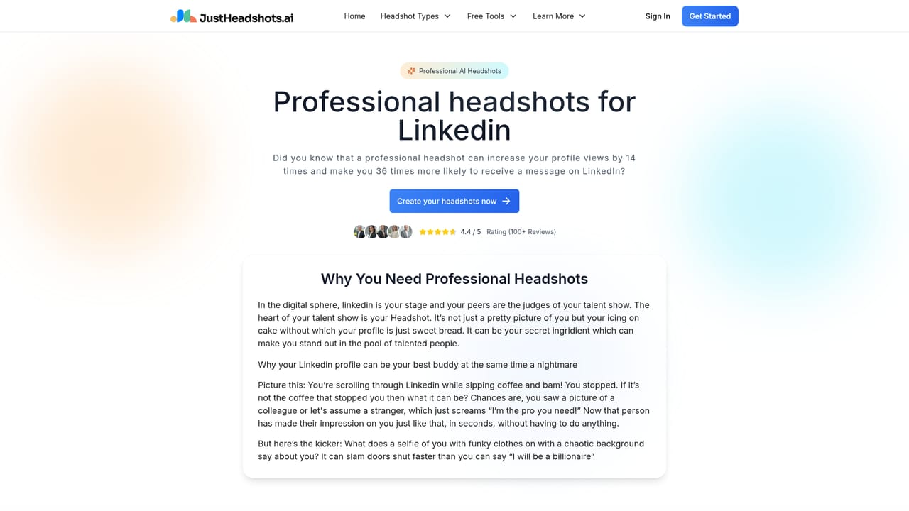 JustHeadshots.ai — Pick the style direction that matches your use