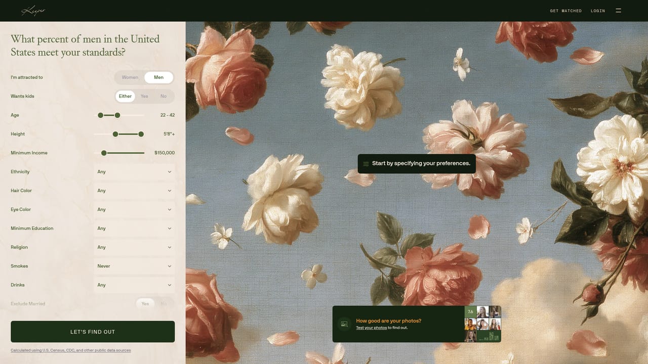 Keeper — Check your search is realistic