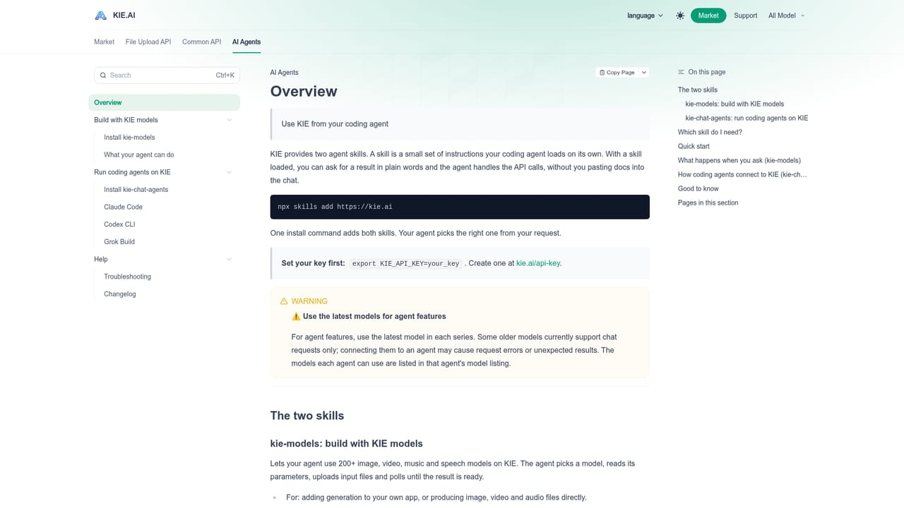 Kie.ai Veo 3 API — Wire it into your coding agent (optional)