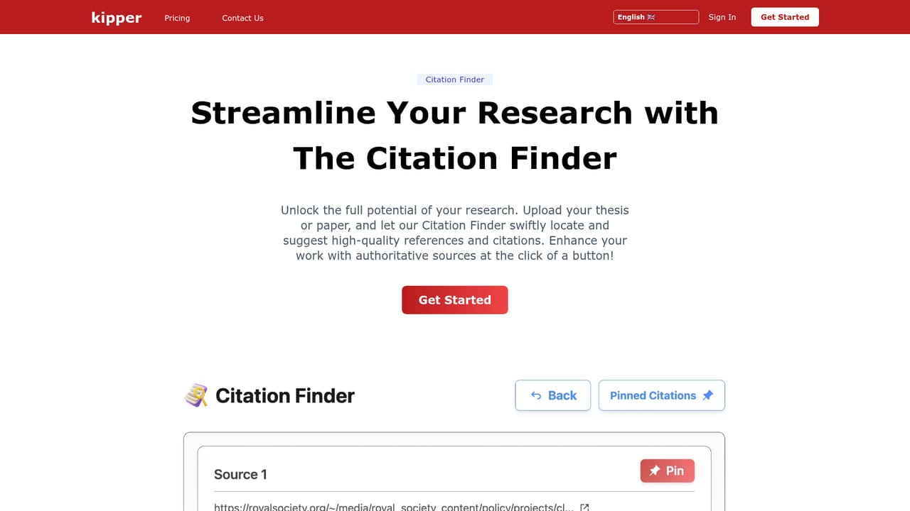 Kipper — Add citations and revise