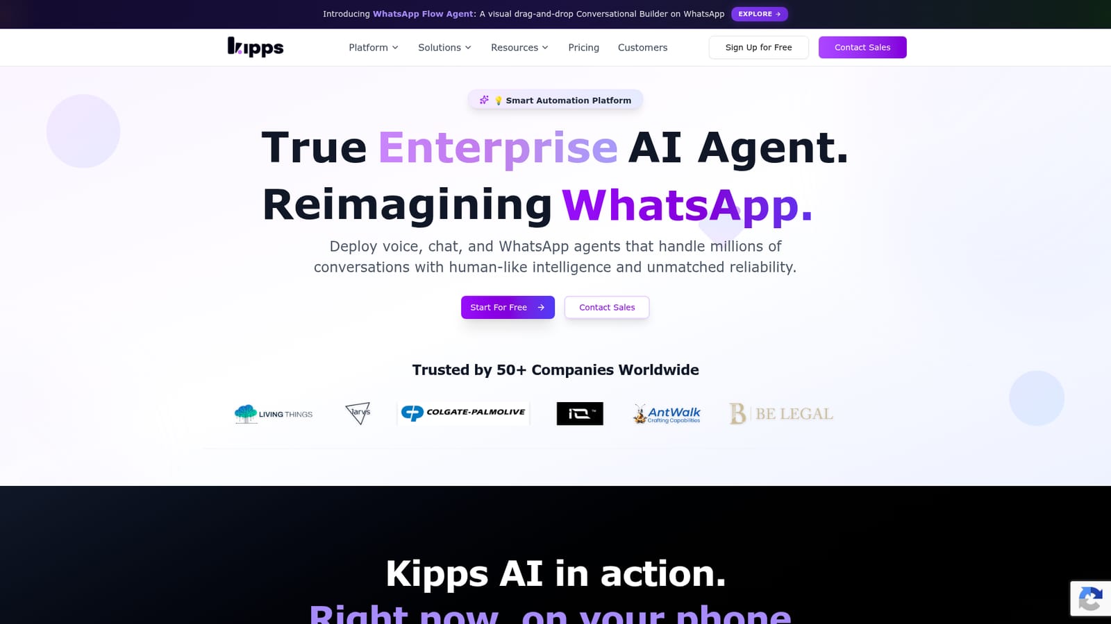 Kipps — Try the demo call