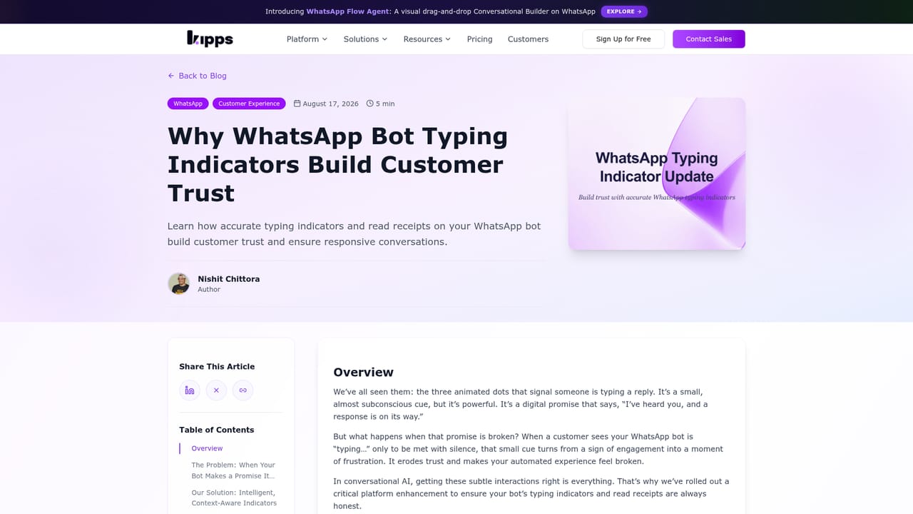 Kipps — Review analytics and iterate