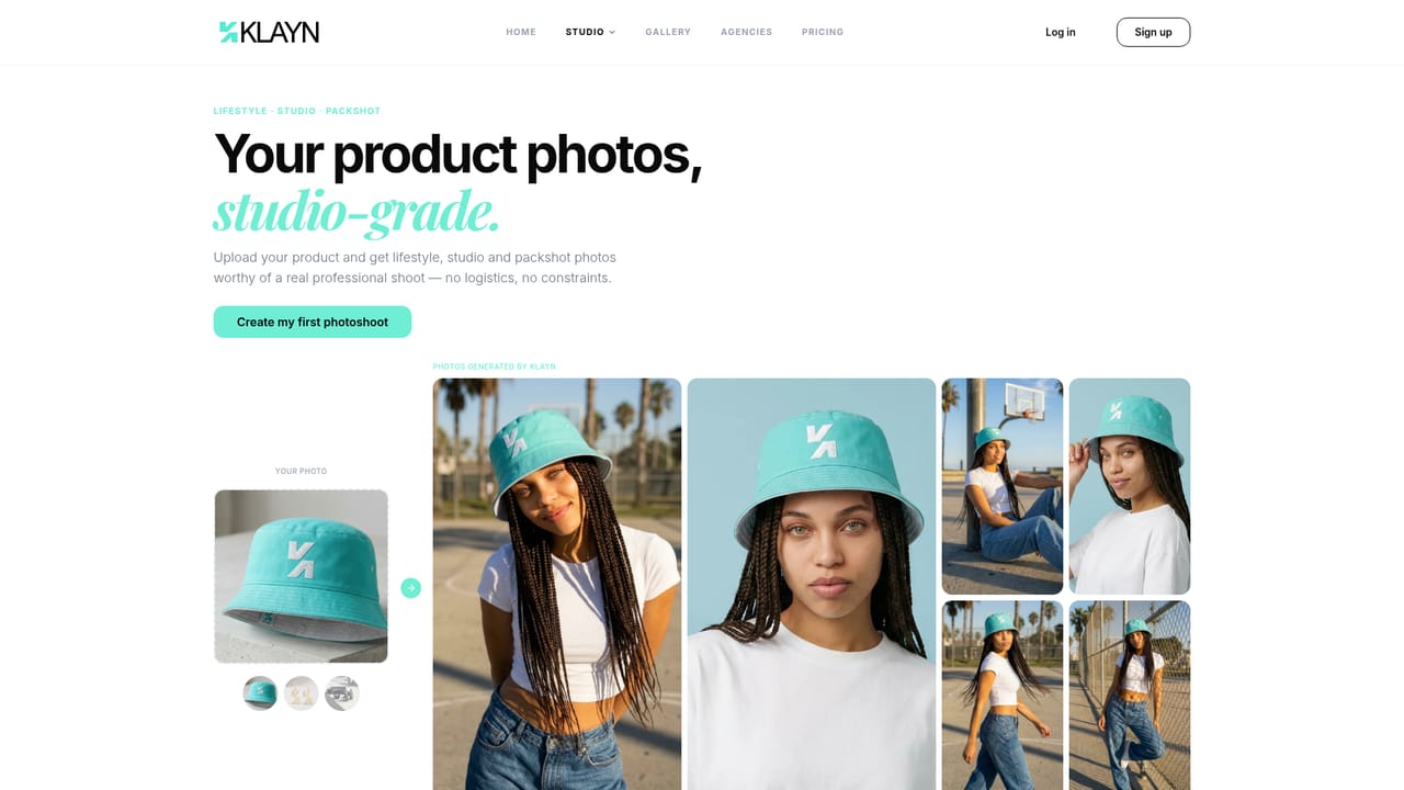 Klayn — Add your first product