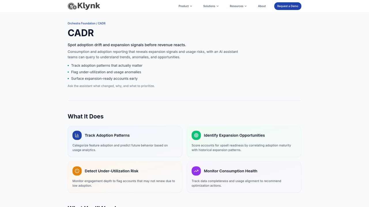 Klynk — Review consumption trends