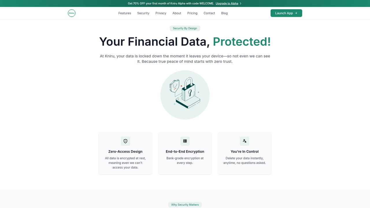 Kniru — Review the security model first
