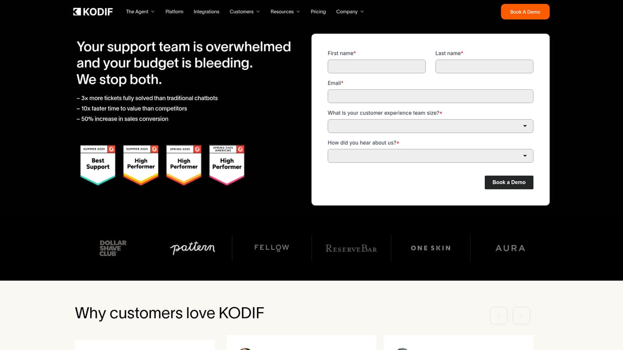 Kodif — Book a 30 minute demo