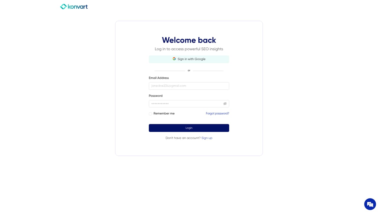 Konvart — Add your website