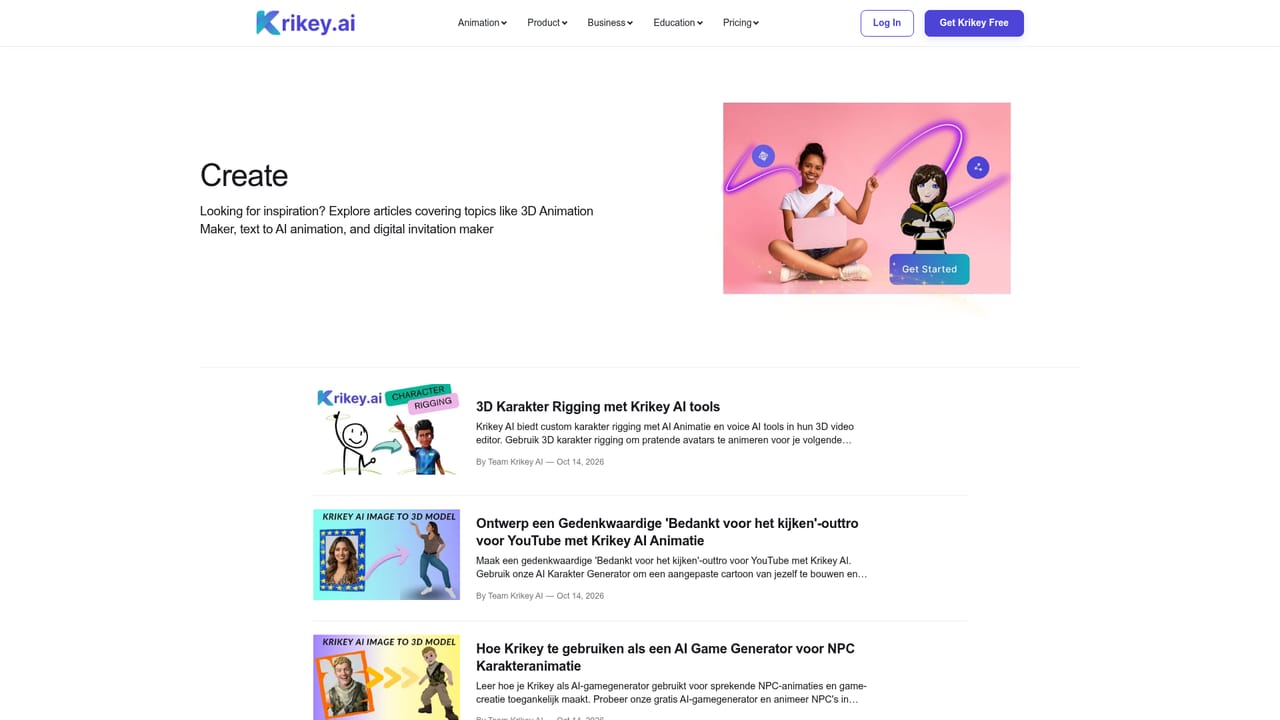 Krikey AI — Compose and render the clip