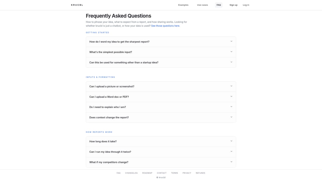 krucbl — Pick the route that matches your material
