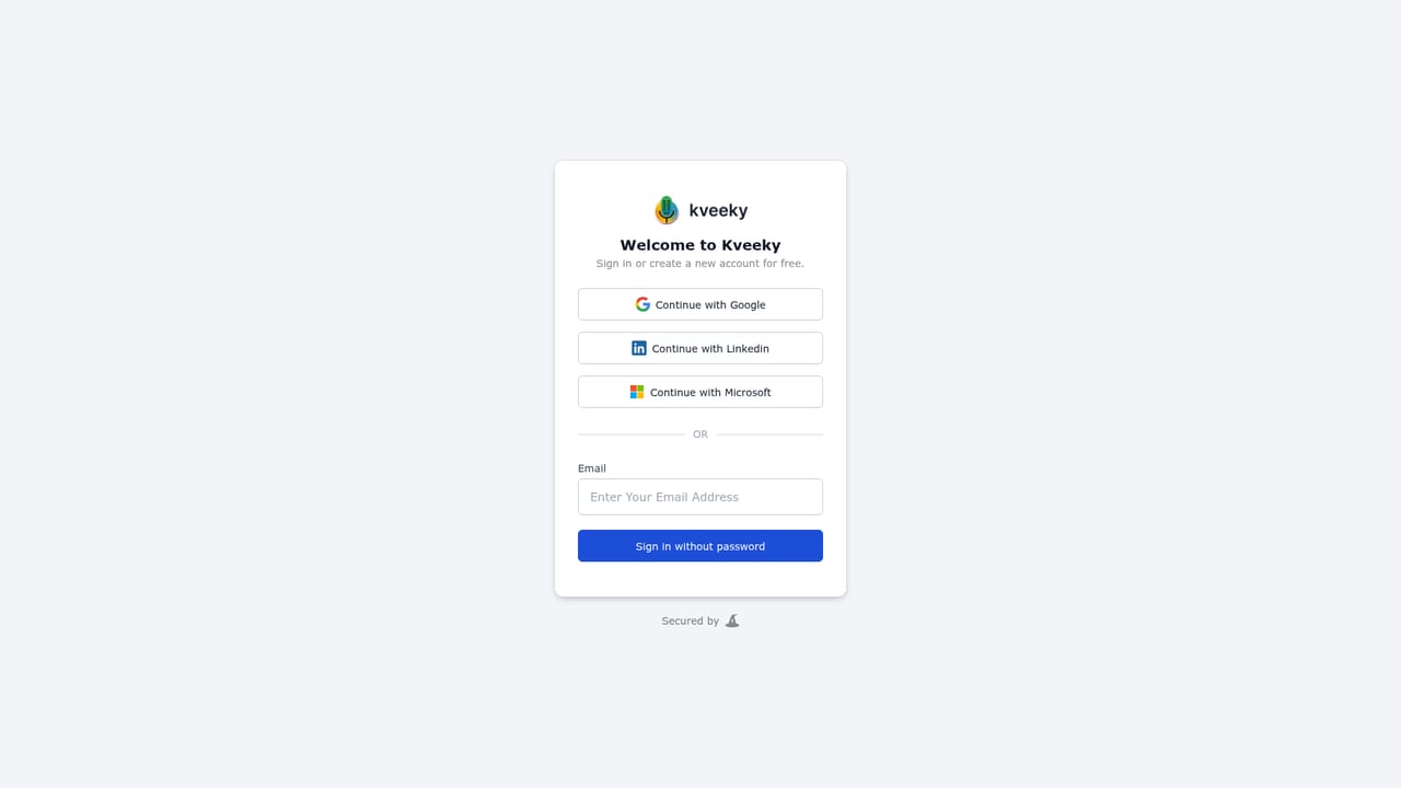 Kveeky — Write and paste your script