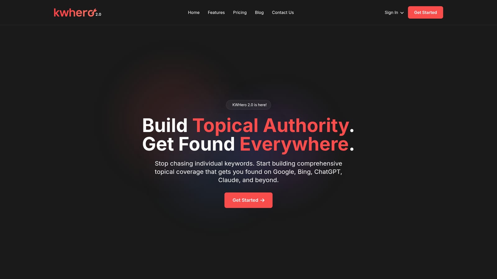 KWHero — Create an account and pick a plan tier