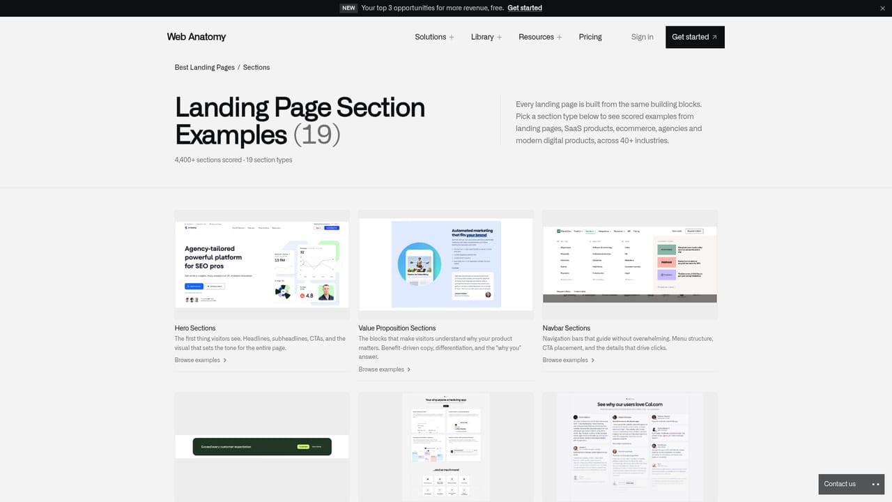 Landing Page Analyzer — Study a full sample report