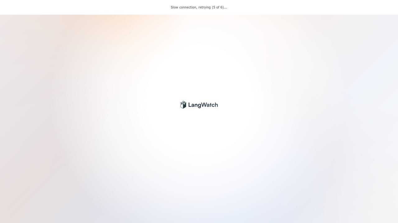 LangWatch — Open the dashboard and connect a first source
