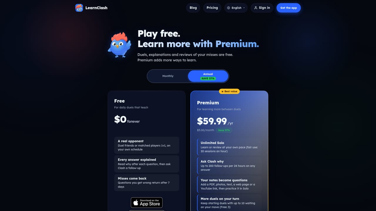 LearnClash — Compare plans before subscribing
