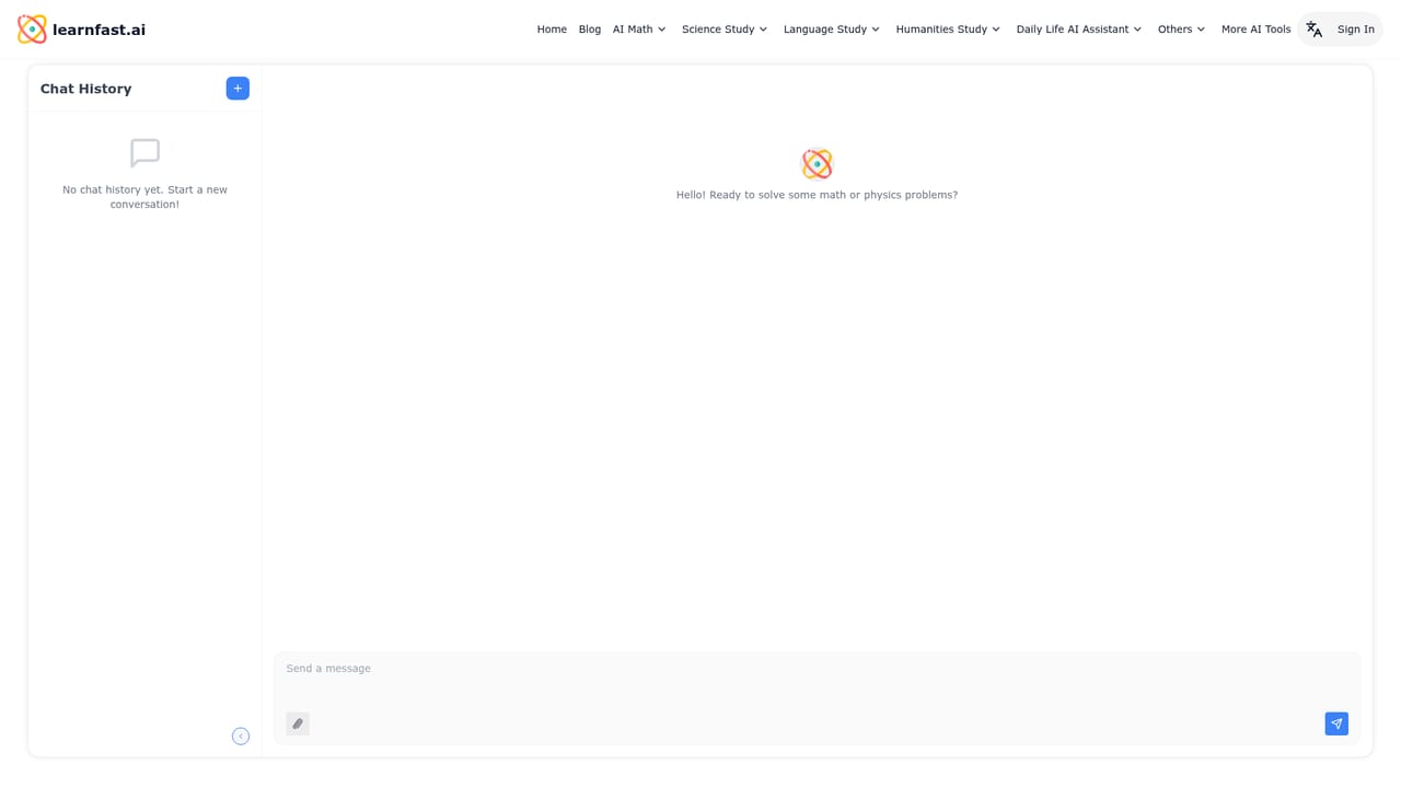 LearnFast AI — Open the solver