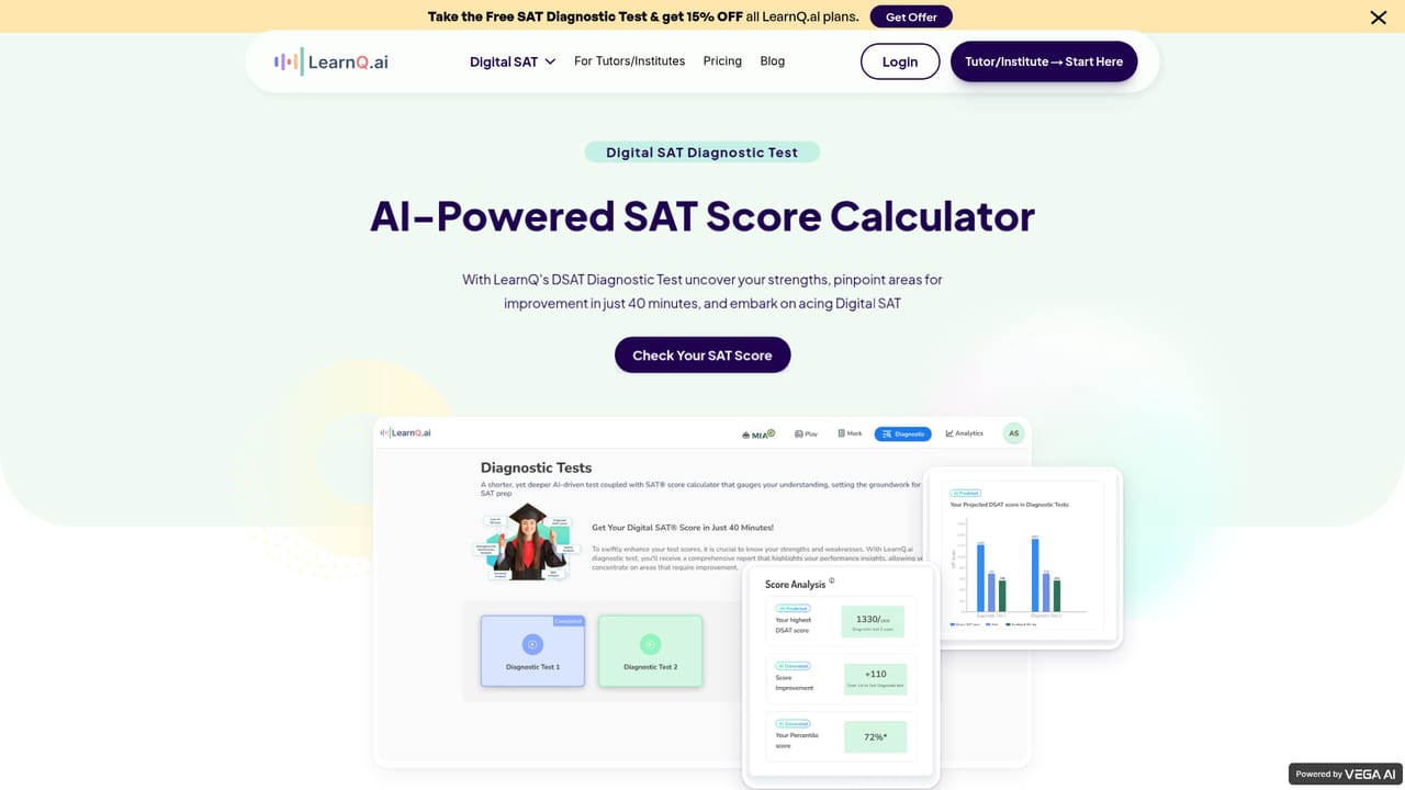 LearnQ — Take the free diagnostic test