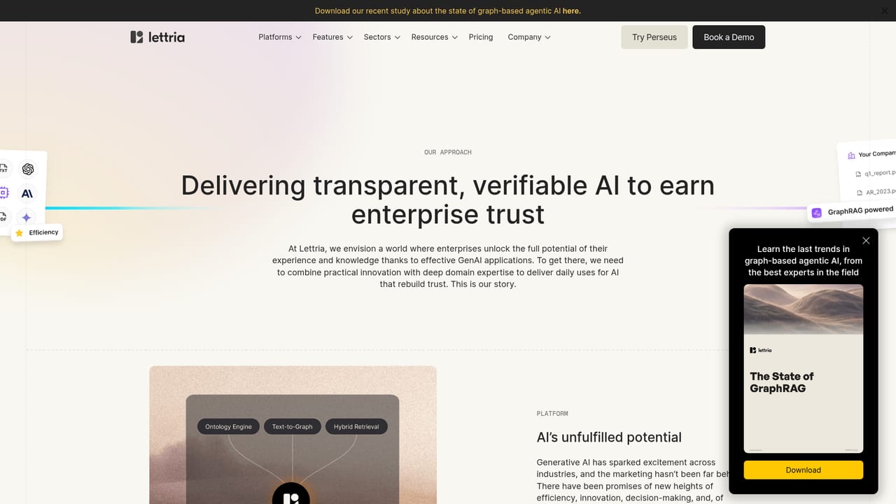 Lettria — Review the graph context approach